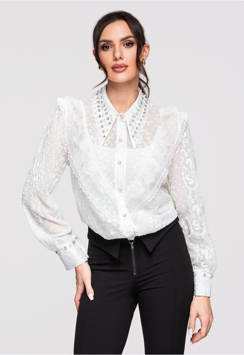 Camasa OW-SH-E0018 - Alb