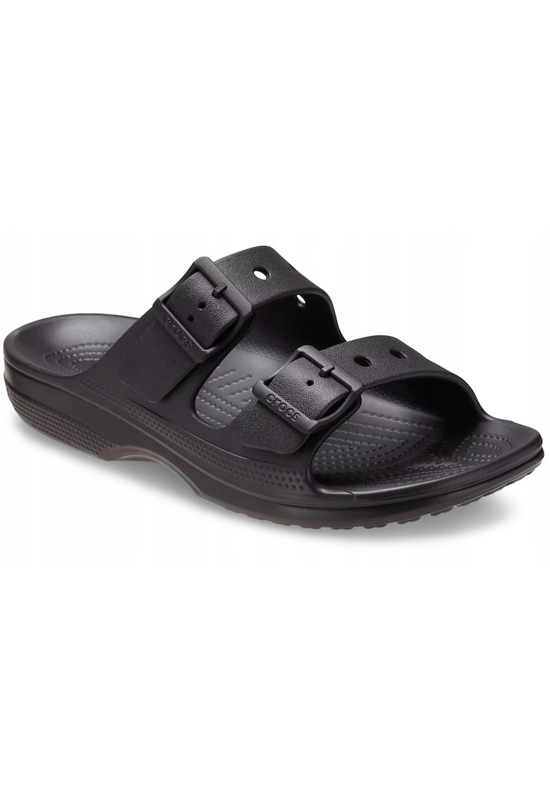 Papuci dama Saturday - croslite - negru