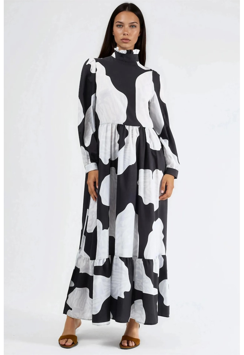 Rochie Maxi - negru - poliester