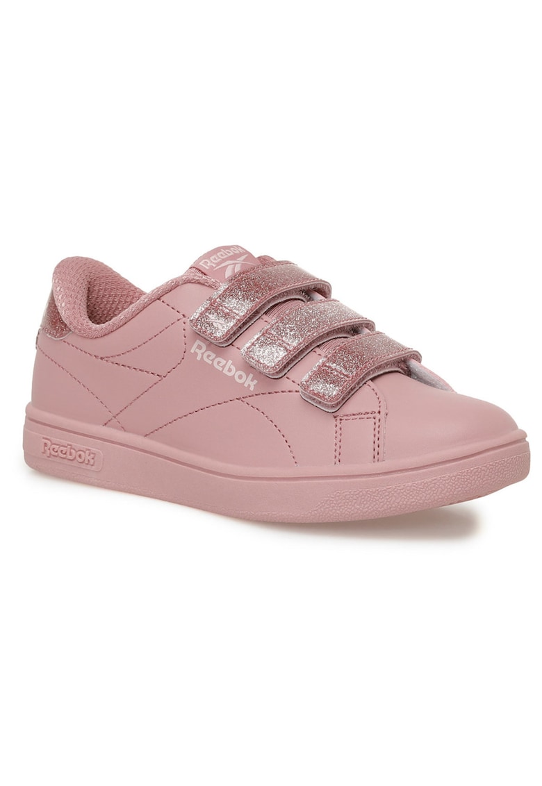 Pantofi COURT CLEAN HOOK & LOO - roz - sintetic