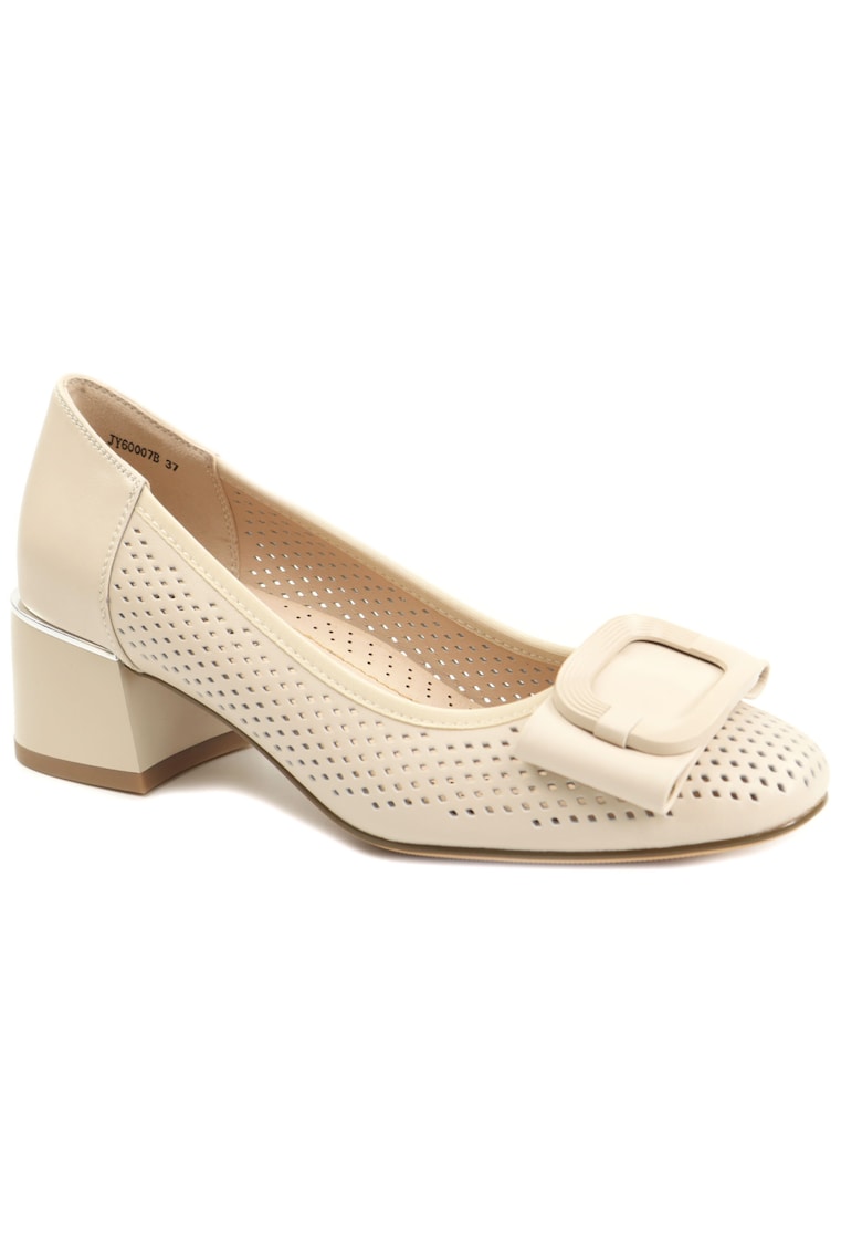 Pantofi dama piele naturala JYJY60007B 52 N - Bej