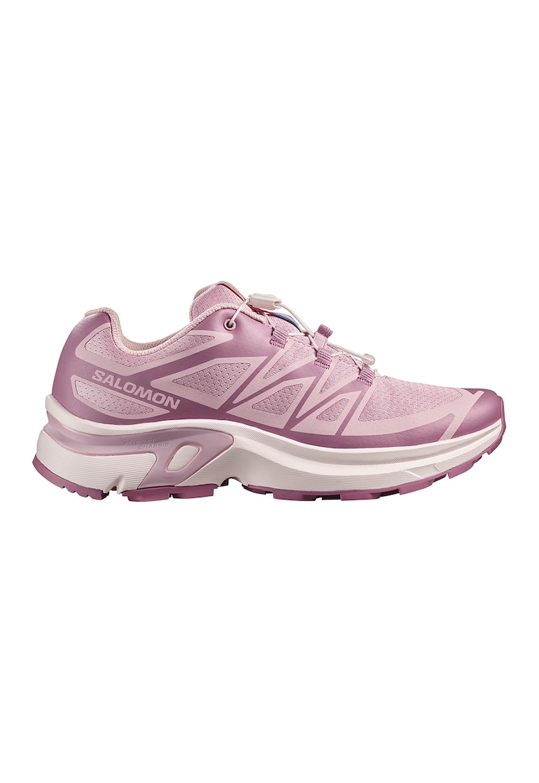 Pantofi sport XT-EVR cu insertii din plasa - Roz deschis/Roz fandango