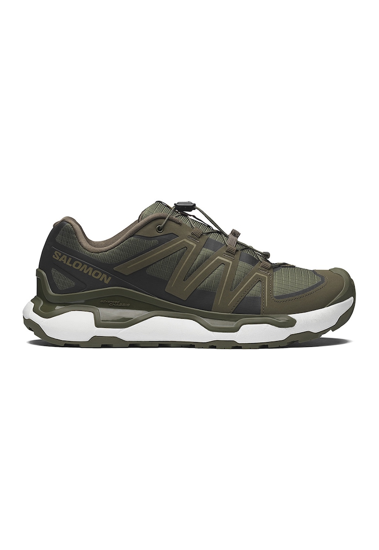 Pantofi sport XC Roam low-cut cu garnituri din material sintetic - Kaki inchis/Verde feriga/Gri inchis