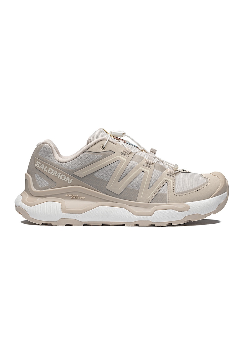 Pantofi sport XC ROAM cu insertii din plasa - Gri deschis/Maro camel