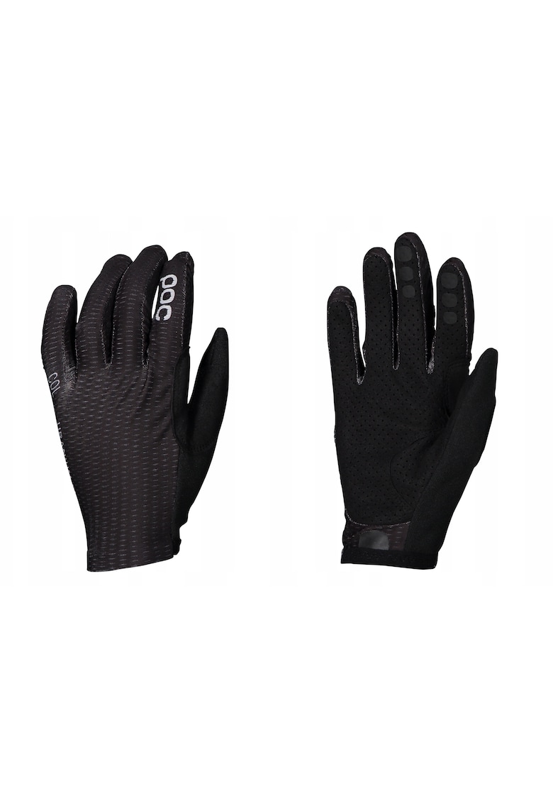 Manusi sport Savant MTB - M - negru - material respirabil - cu imprimeuri din silicon