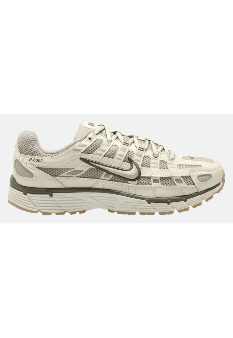Pantofi sport cu amortizare si garnituri de piele P-6000