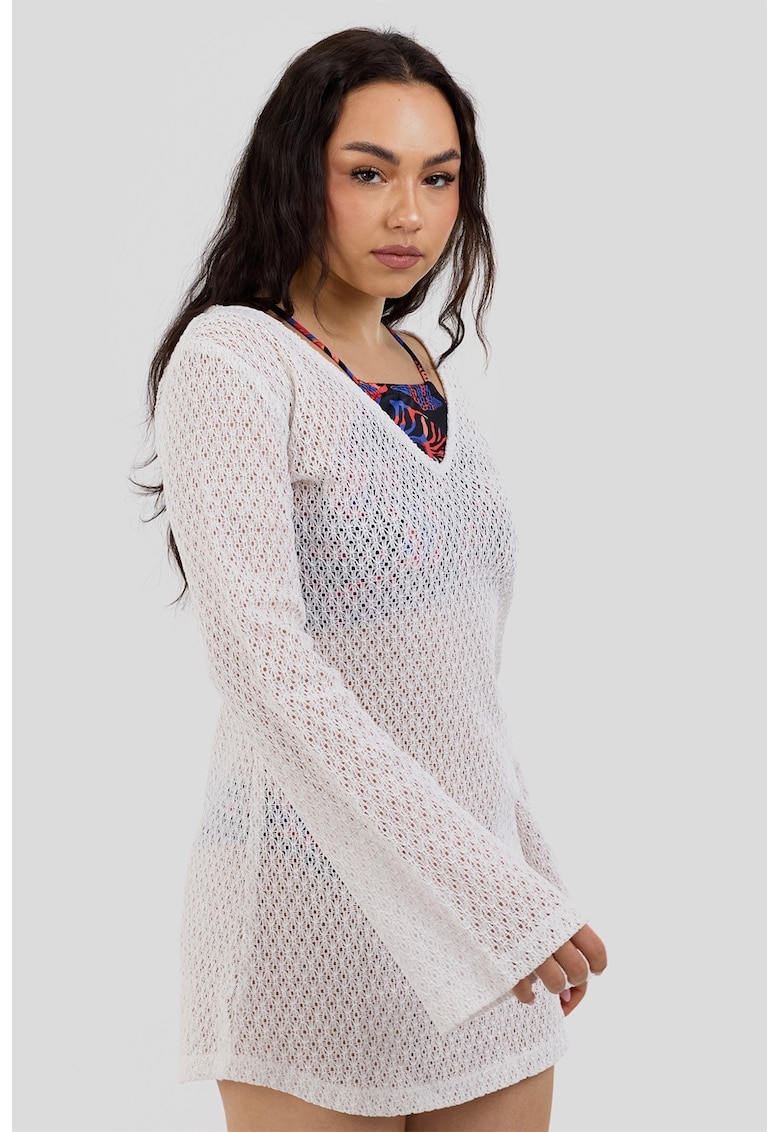 Rochie de plaja Shoreline - Alb