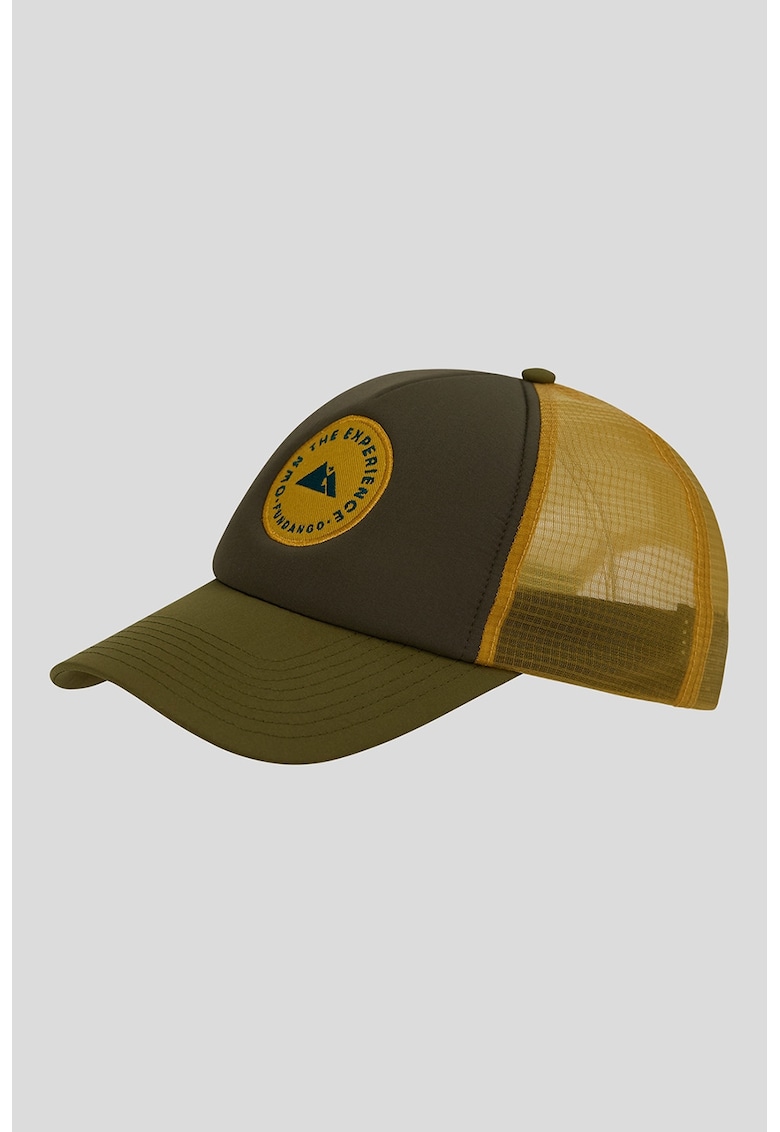 Sapca trucker cu logo si model unisex Pyrus - Verde masliniu