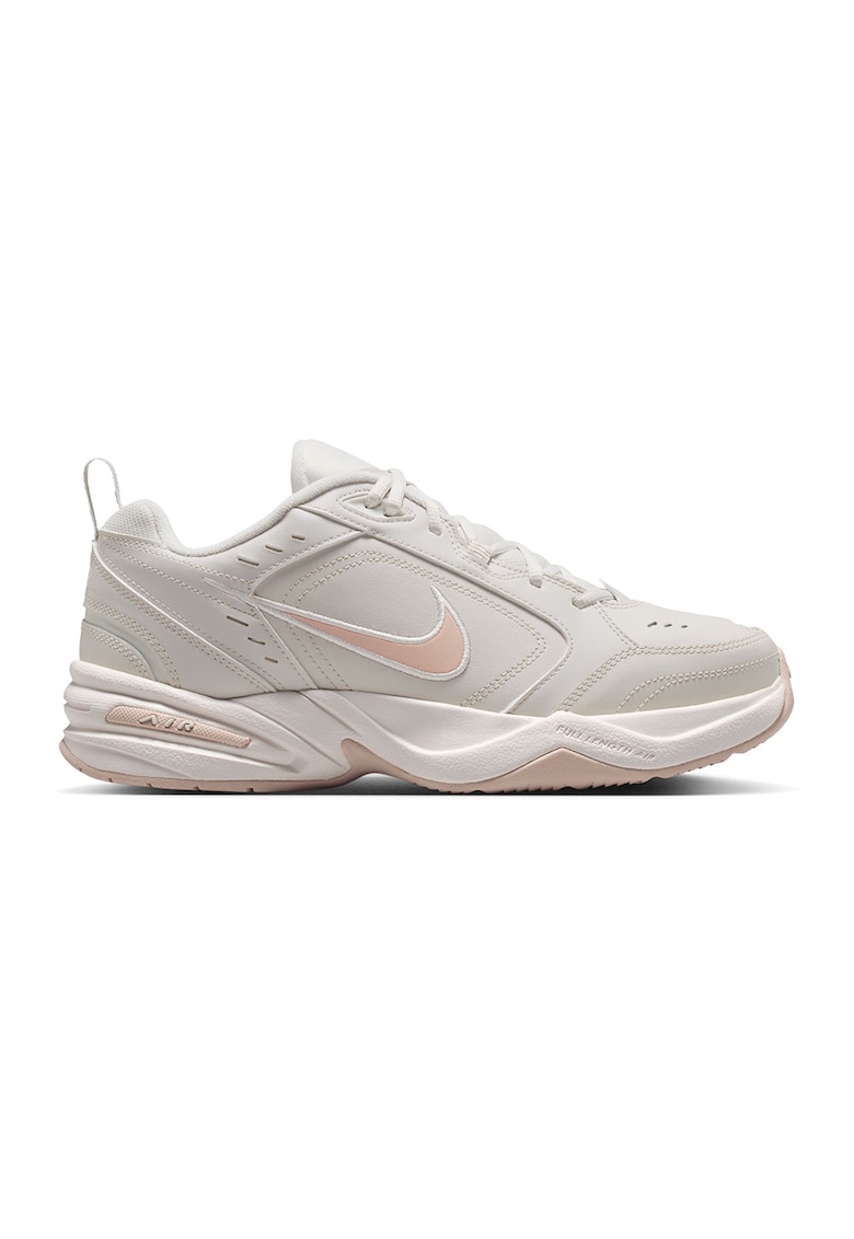 Pantofi Air Monarch IV din piele si piele ecologica pentru fitness - Roz pastel/Alb murdar