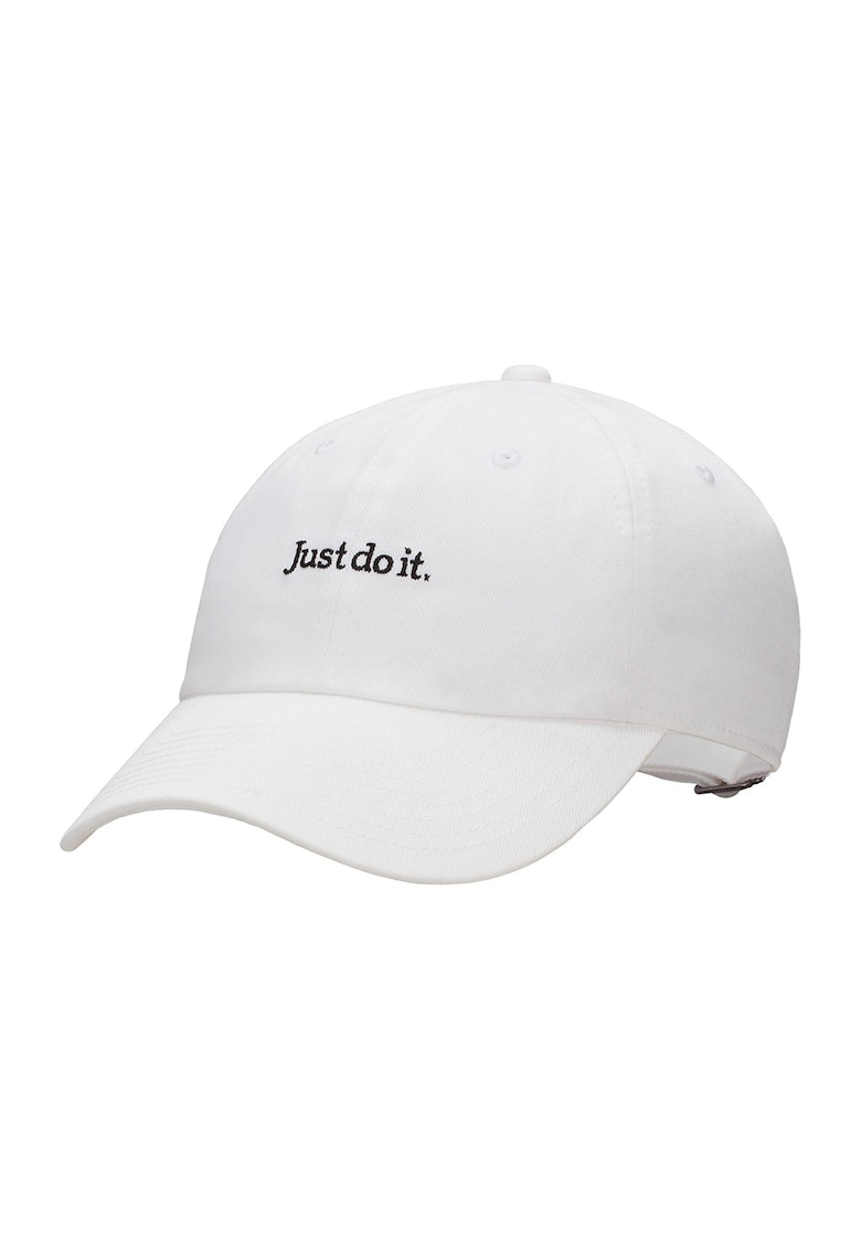 Saoca unisex cu text brodat Club - Alb murdar