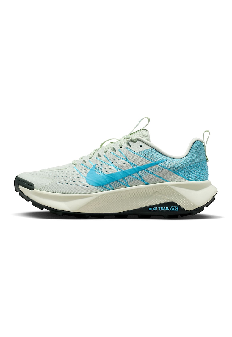 Pantofi Wildhorse 10 pentru alergare pe teren acccidentat - Gri deschis/Albastru deschis neon