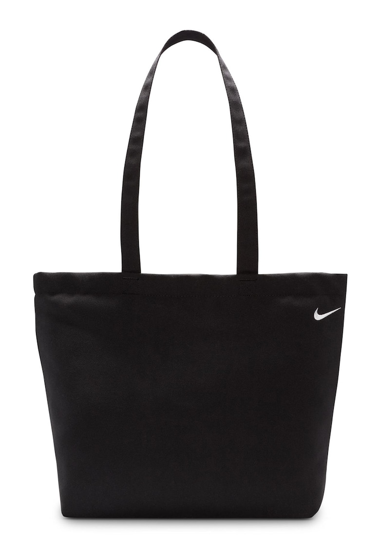 Geanta shopper unisex cu logo Heritage - Negru
