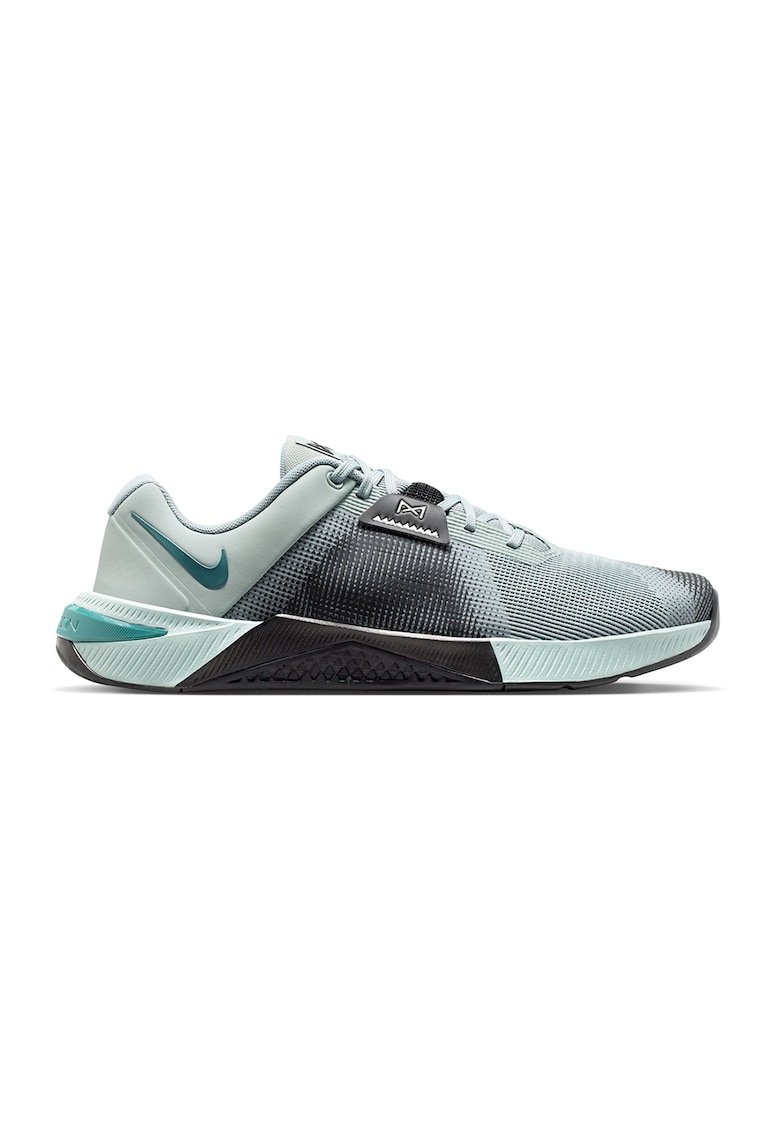 Pantofi Metcon 10 cu logo pentru fitness - Negru/Verde pal