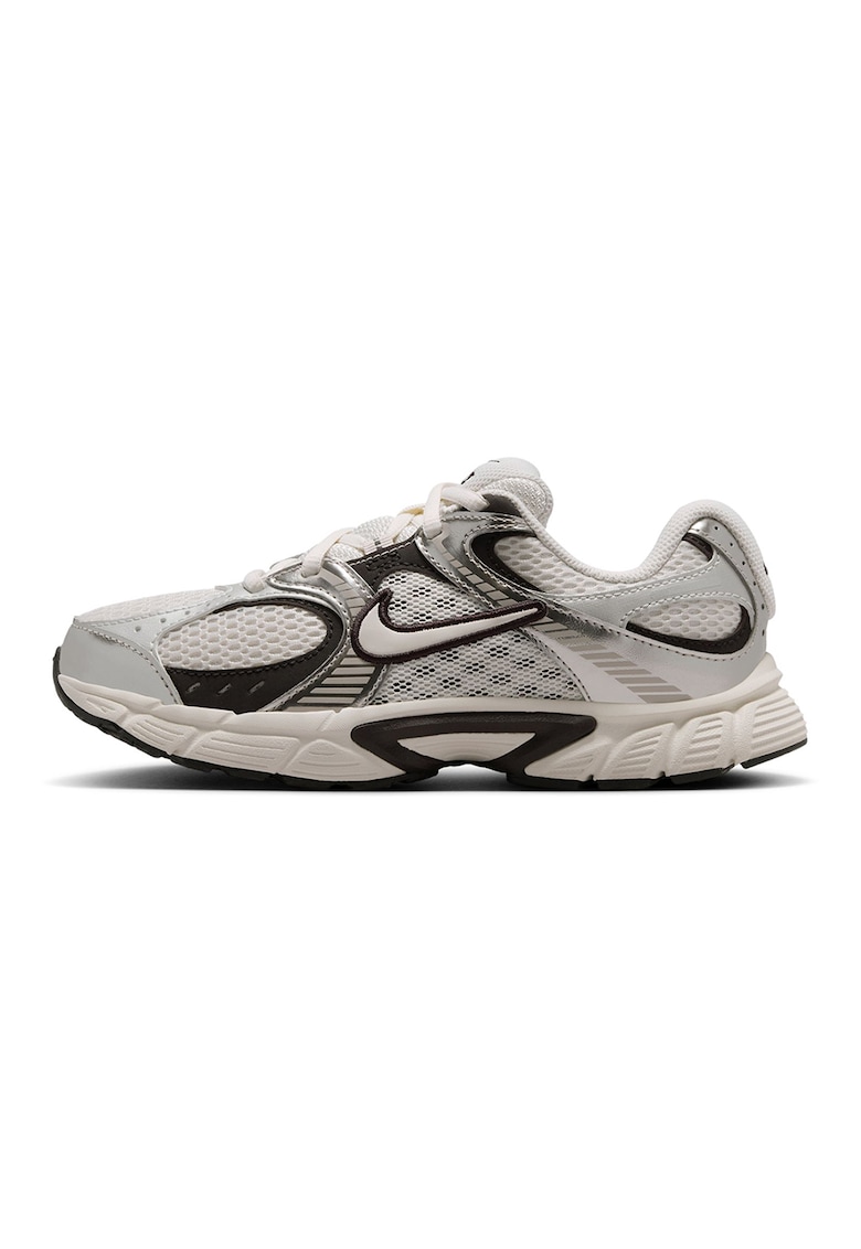 Pantofi sport V5 RNR din plasa - Argintiu/Bej deschis