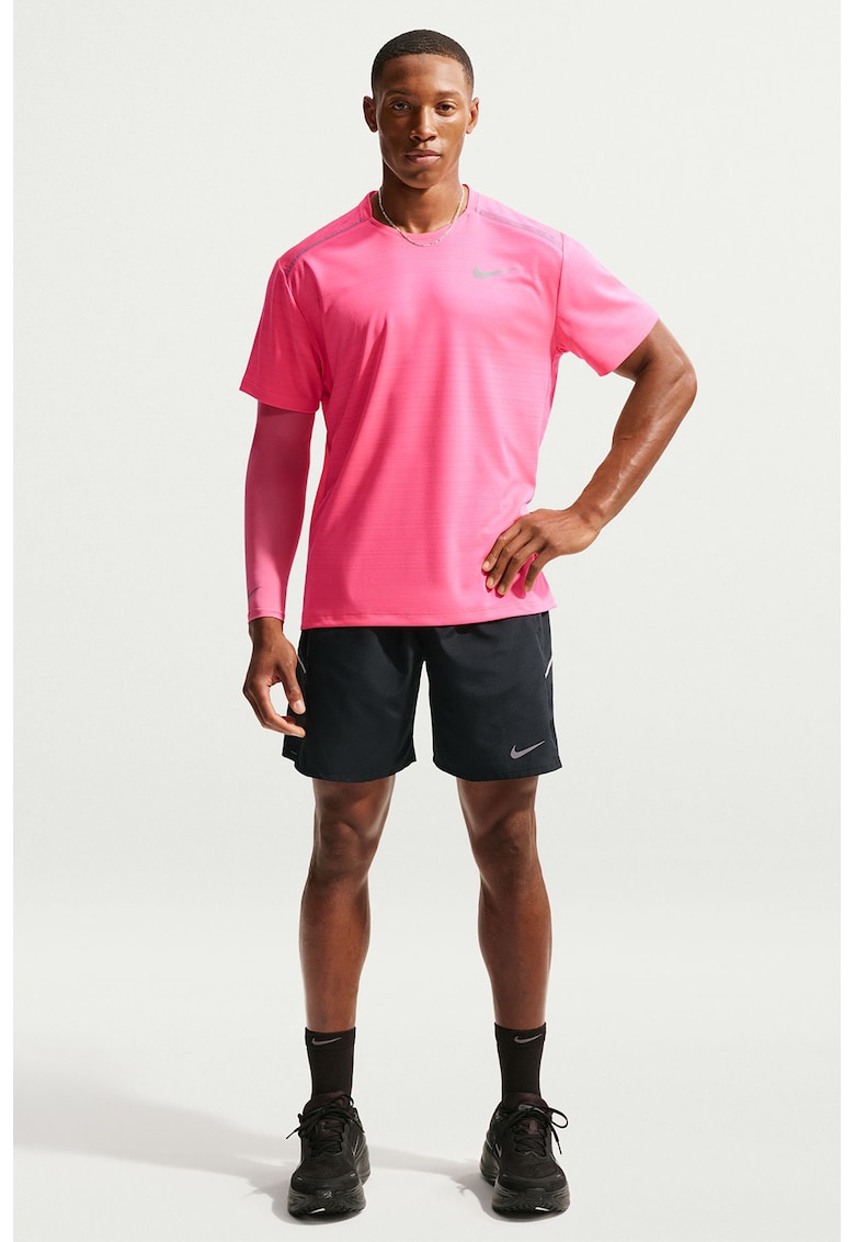 Pantaloni scurti pentru alergare Miller - Negru