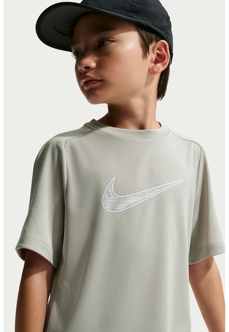 Tricou cu tehnologie Dri-FIT pentru antrenament - Gri deschis