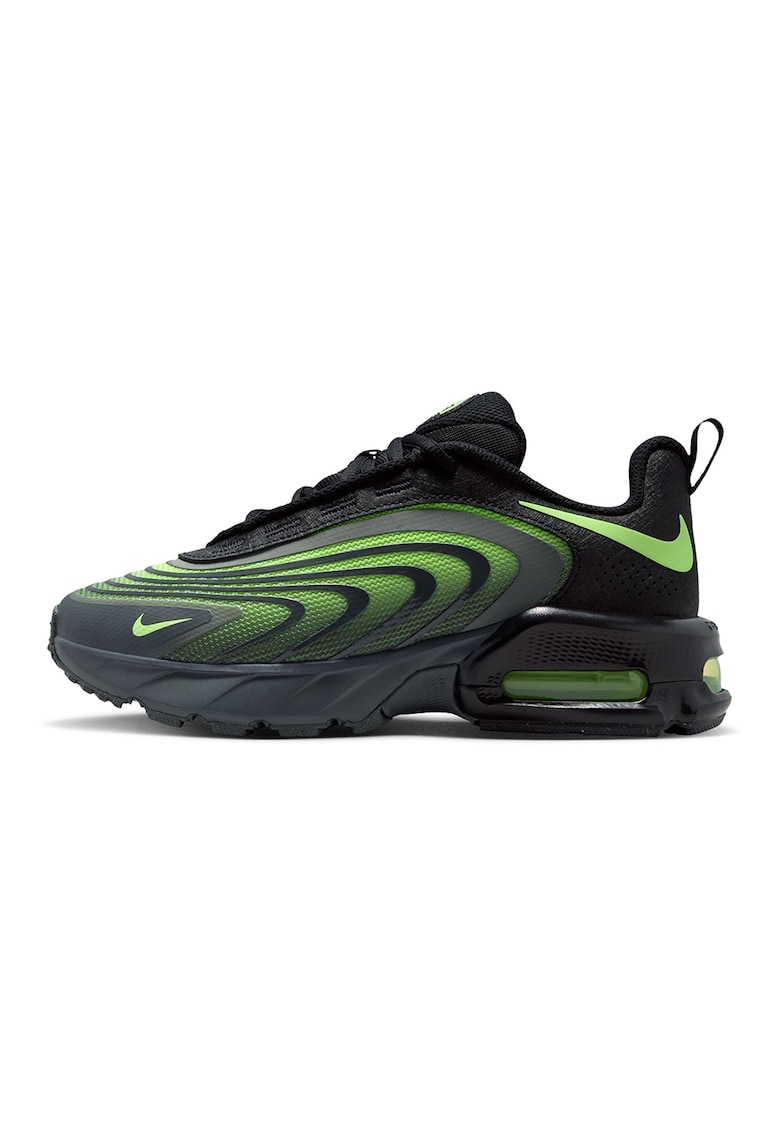 Pantofi sport Air Max Fire - Negru/Verde lime/Gri inchis