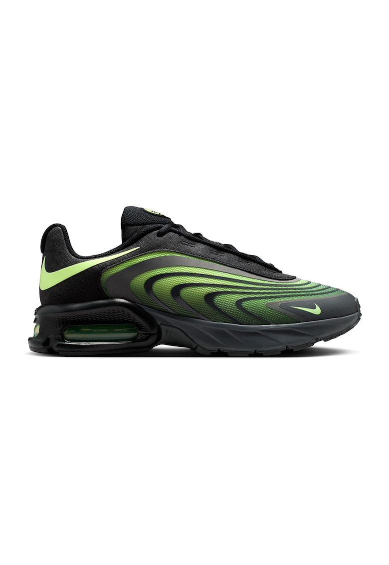 Pantofi sport Air Max low-cut - Negru/Gri/Verde lime