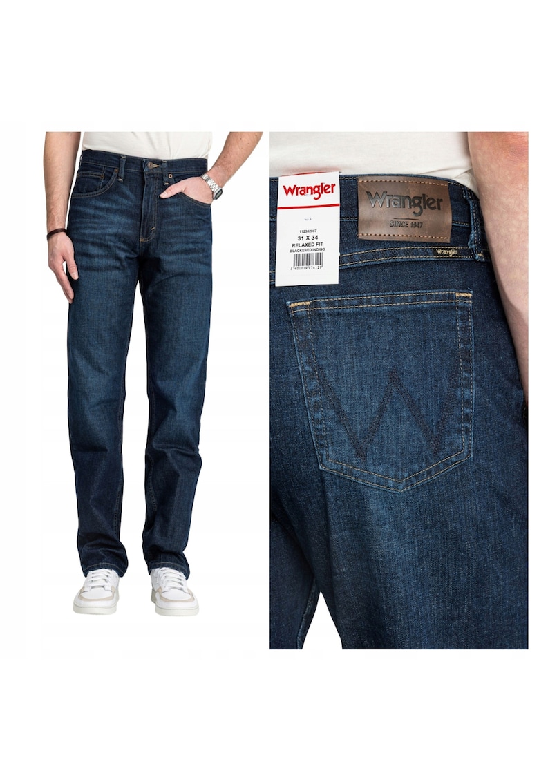 Blugi Barbati Relaxed Fit - Albastru