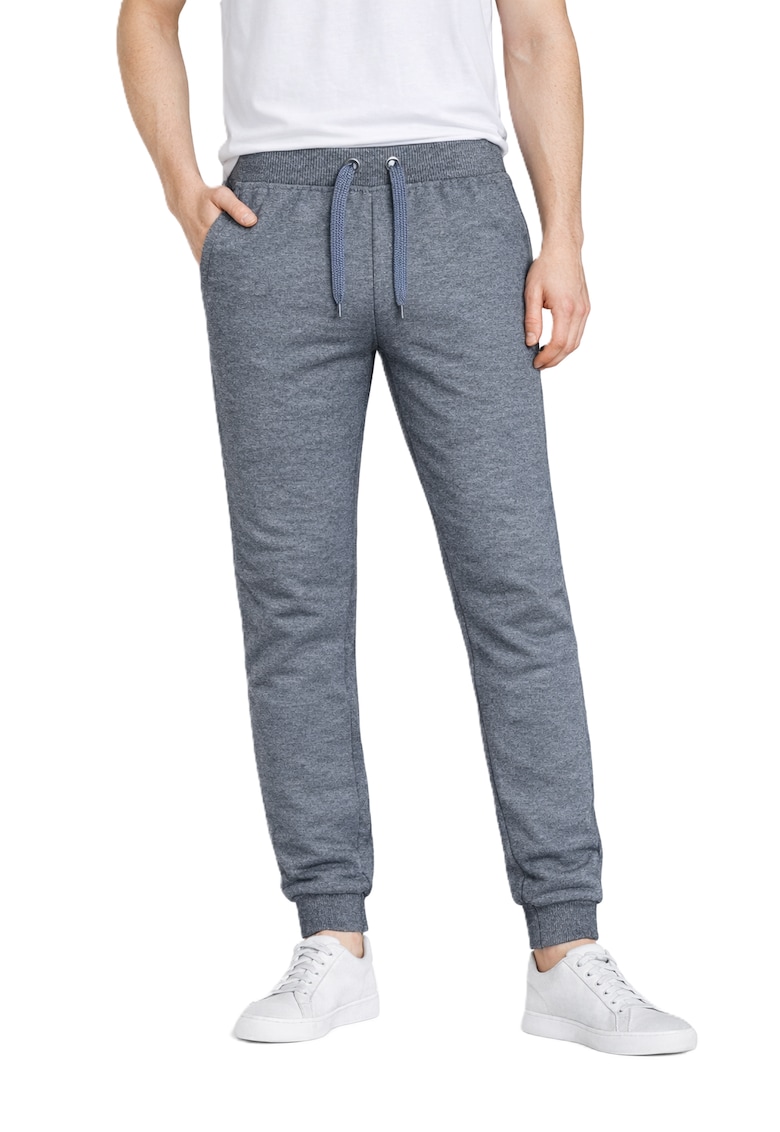 Pantaloni de trening cu buzunare cu refilet - Gri