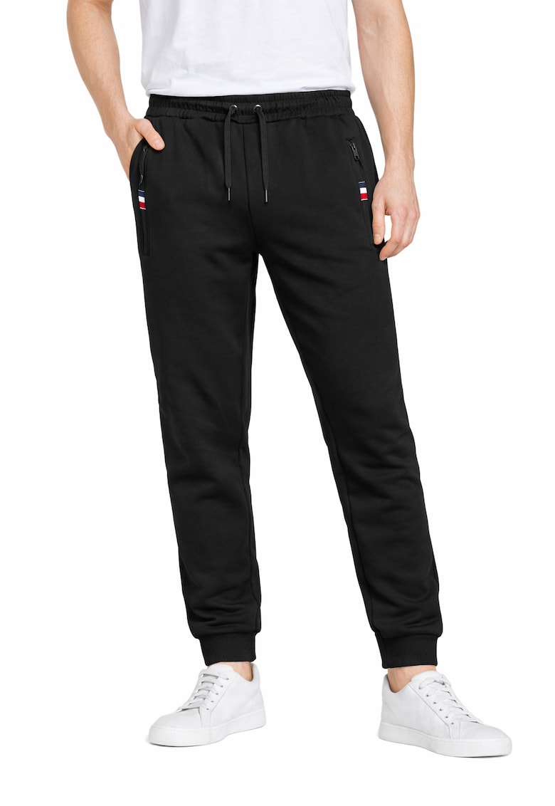Pantaloni de trening cu buzunare cu fermoar
