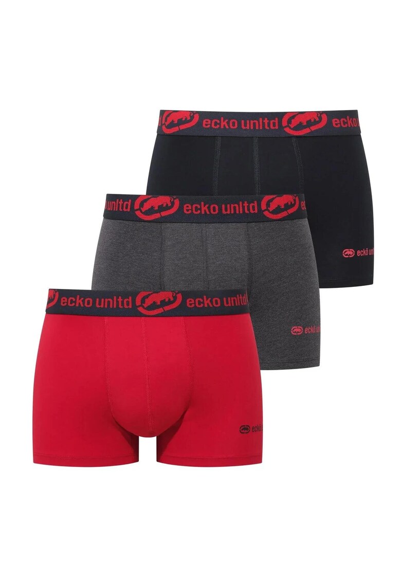 3 perechi boxeri - ECKO.01.40008 - Multicolor - Multicolor