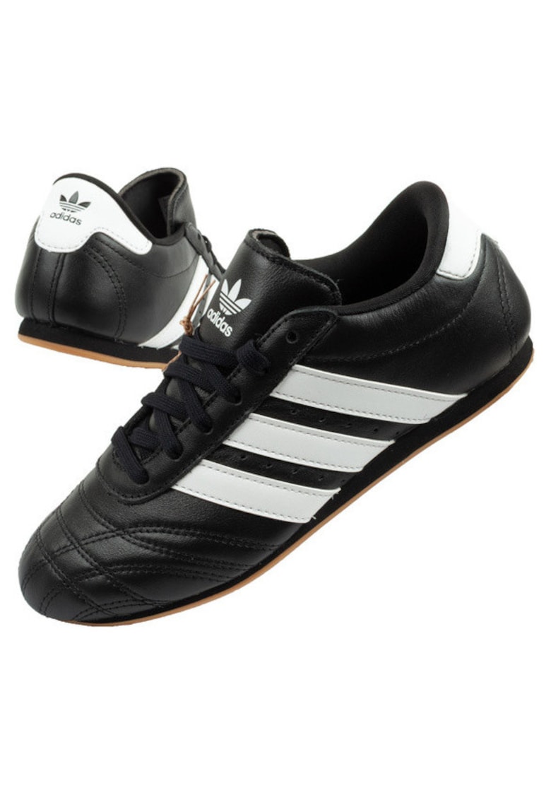 Pantofi sport Taekwondo Lace pentru femei - din piele neagra - Negru