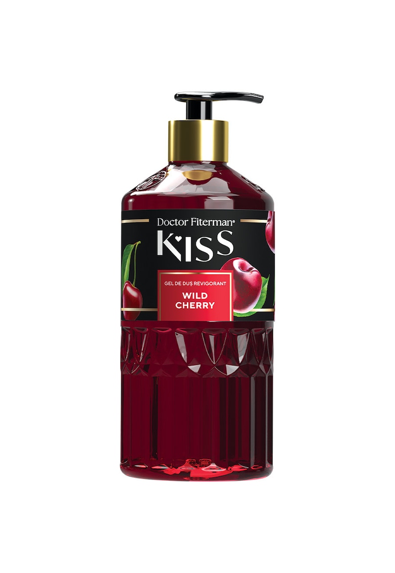 Gel de dus Doctor Fiterman Kiss WILD CHERRY - 750 ml