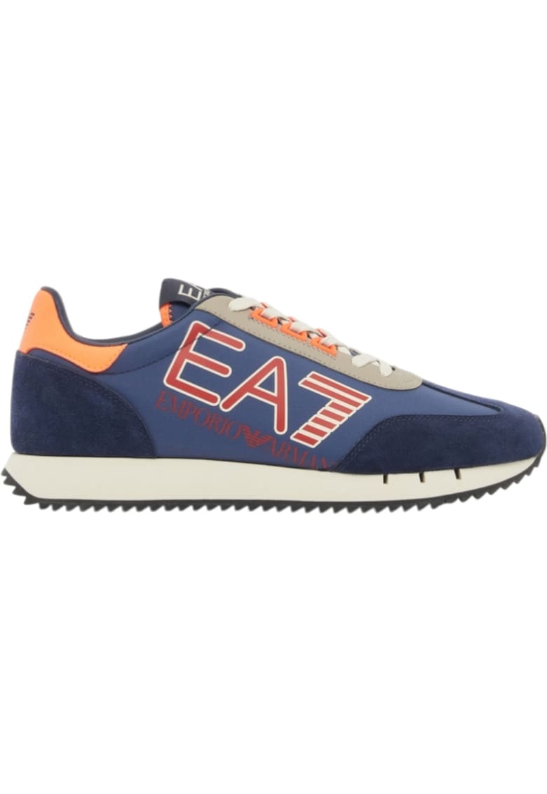 Pantofi sport EA7 Black&White Vintage NY 58244 - Albastru