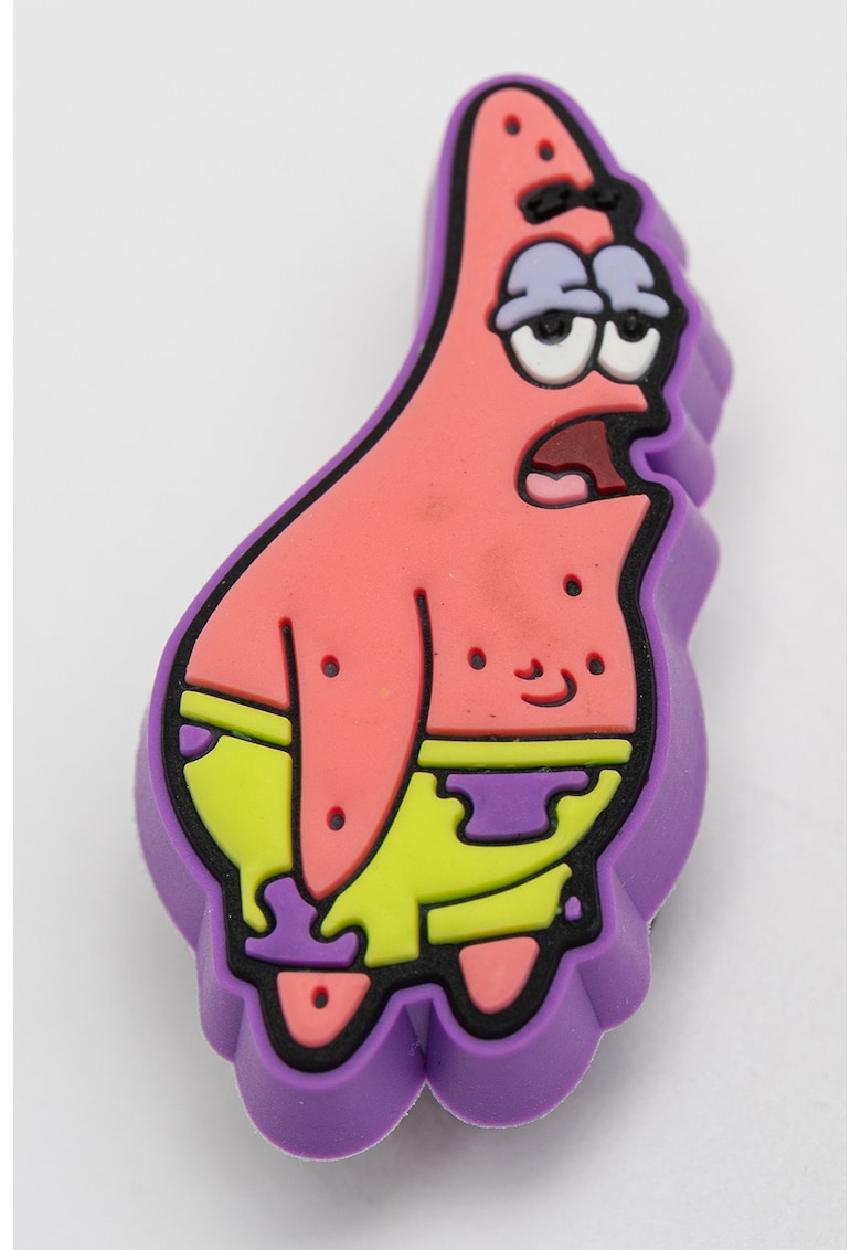 Talisman cu Patrick Star Jibbitz™ - Violet/Roz pastel