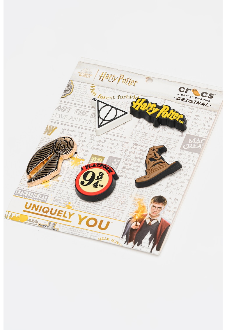 Set de talismane cu Harry Potter Jibbitz™ -5 piese - Multicolor