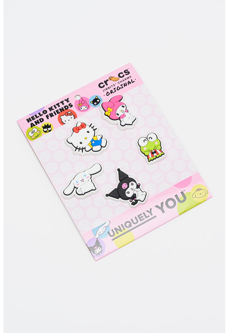 Set de talismane Hello Kitty® and Friends Jibbitz - 5 piese - Multicolor