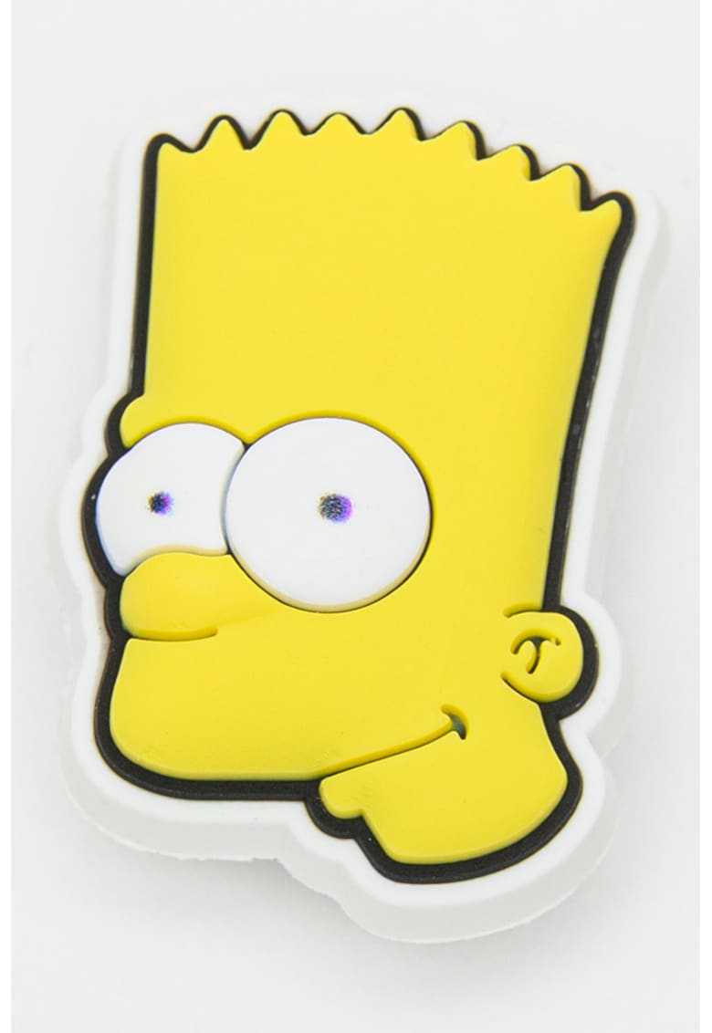 Set de talismane cu tematica The Simpsons Family Jibbitz™ - 5 piese - Galben/Albastru