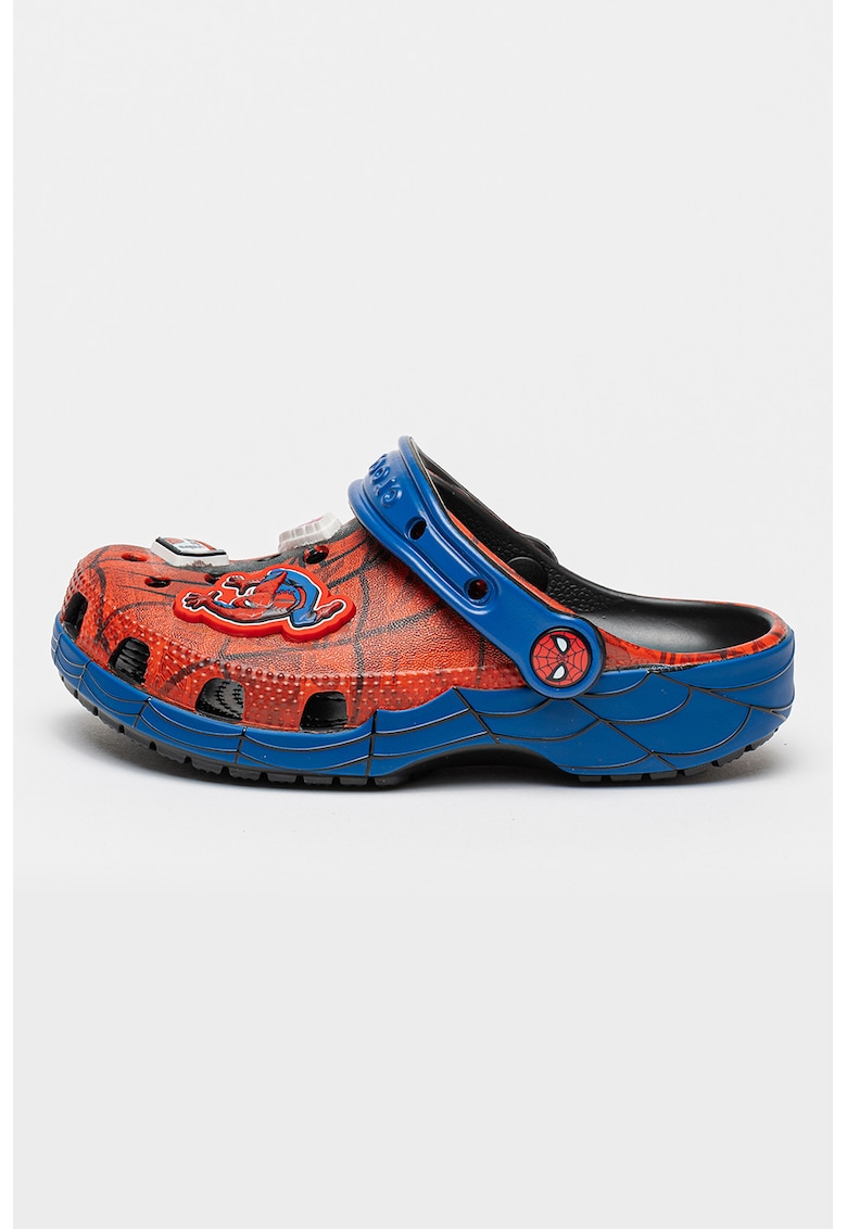 Saboti cu imprimeu cu model tematic Spider-Man - Rosu/Albastru