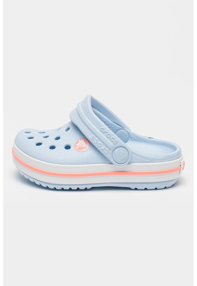 Saboti slingback flatform Crockband - Albastru deschis