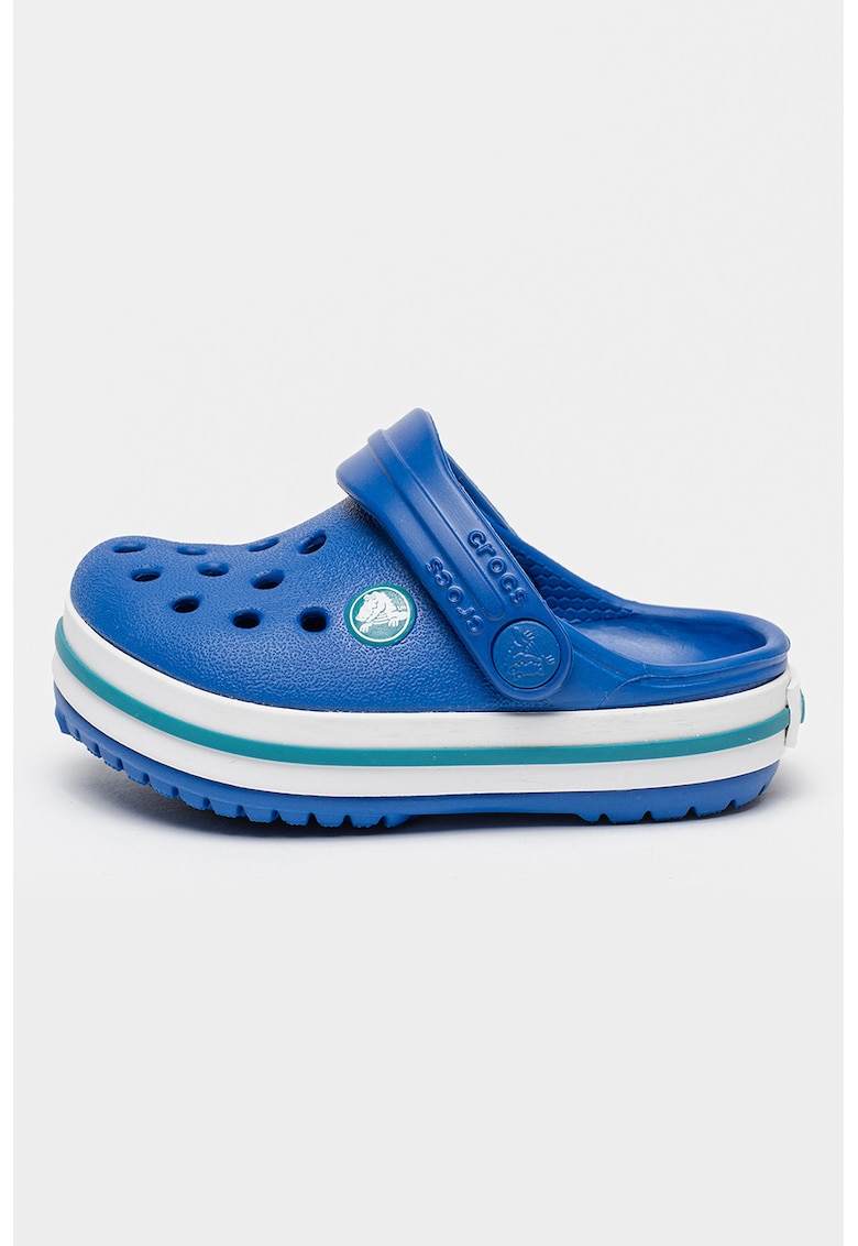 Saboti slingback flatform Crockband - Albastru royal