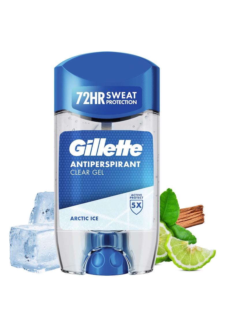 Deodorant antiperspirant Clear gel 70ml - Lime/Fresh