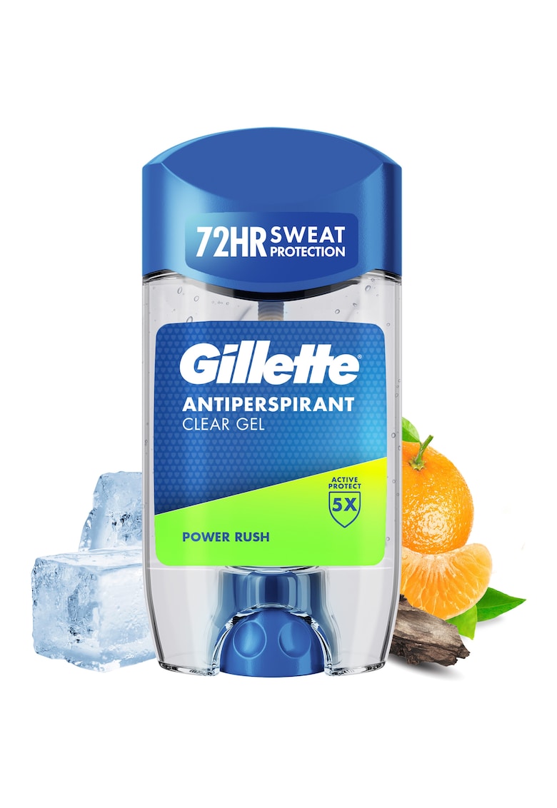 Deodorant antiperspirant Clear gel 70ml - Portocala/Fresh