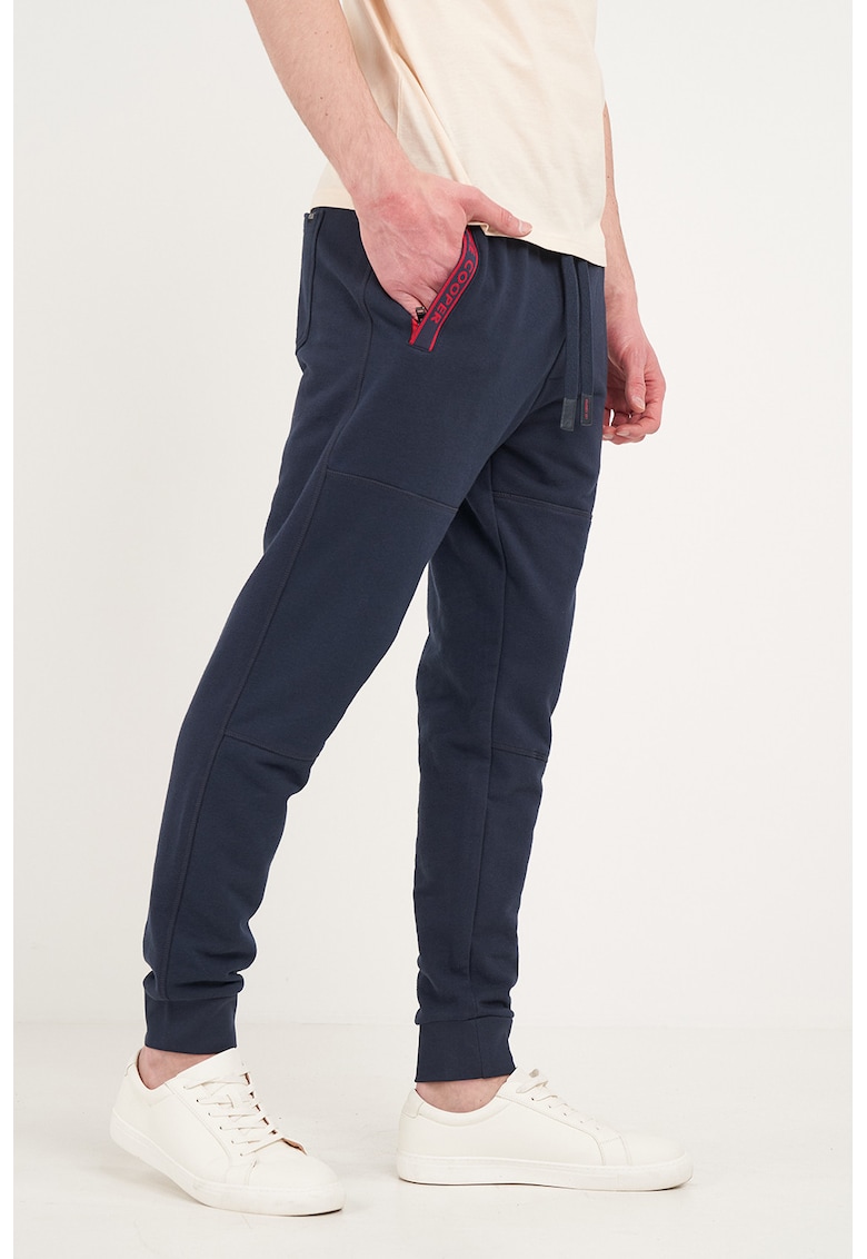 Pantaloni de trening din amestec de bumbac - Albastru ultramarin