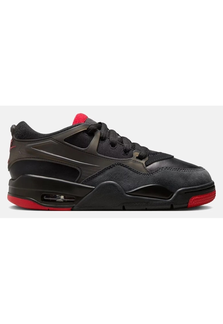 Pantofi sport cu detalii din piele intoarsa -