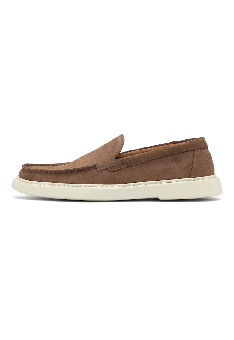 Pantofi loafer din piele intoarsa Oisin