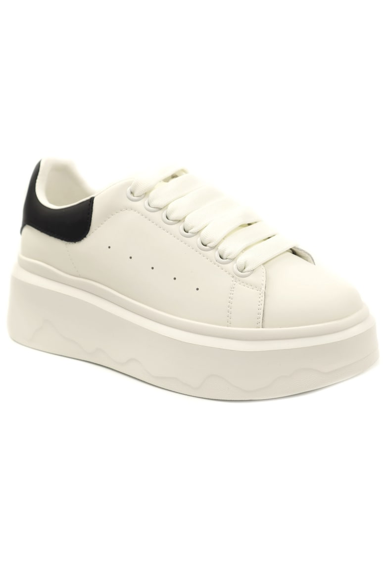 Sneakers dama piele naturala 1O3F612A 47 N - Alb