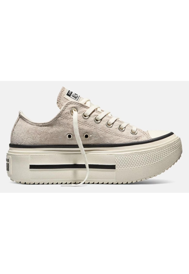 Pantofi sport din textil cu talpa flatform Chuck Taylor All Star Lift -