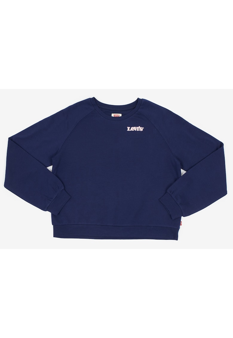 Bluza de trening din amestec de modal cu maneci raglan
