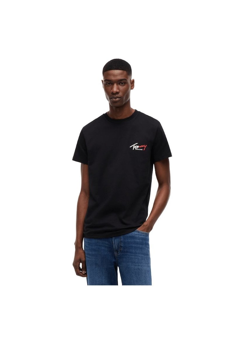 Tricou TJM SLIM SIGN CHEST SS TEE EXT-DM0DM22538-BDS