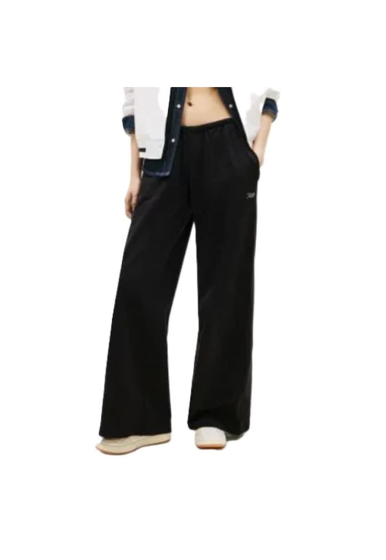 Pantaloni TJW WIDE LEG SWEATPANTS-DW0DW22735-BDS