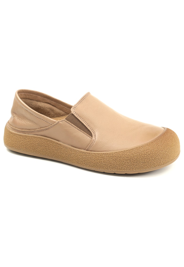 Pantofi dama piele naturala 665 - Bej