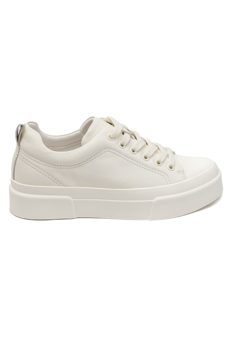 Pantofi sport din piele naturala Yvone - Alb