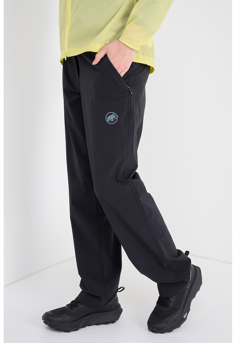 Pantaloni cu buzunare laterale - pentru drumetii - Negru