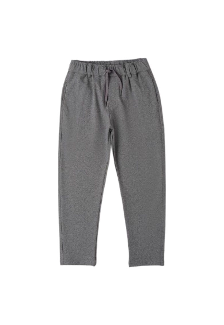 Pantaloni baieti baggy - talie elastica - Gri melanj